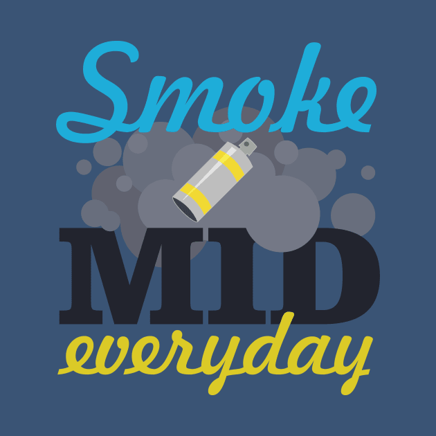 Smoke Mid Everyday by Archanor