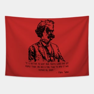 Mark Twain Tapestry