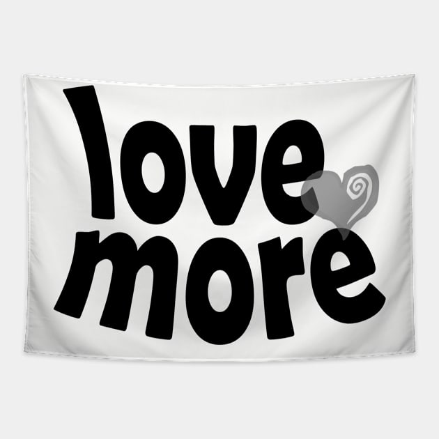 Love More Tapestry by PAULO GUSTTAVO