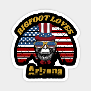 Bigfoot Loves America, Arizona Magnet