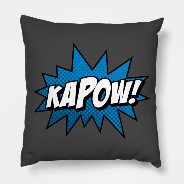 Kapow! Pillow by DetourShirts