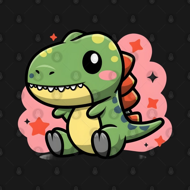 Cute baby T-Rex by Spaceboyishere