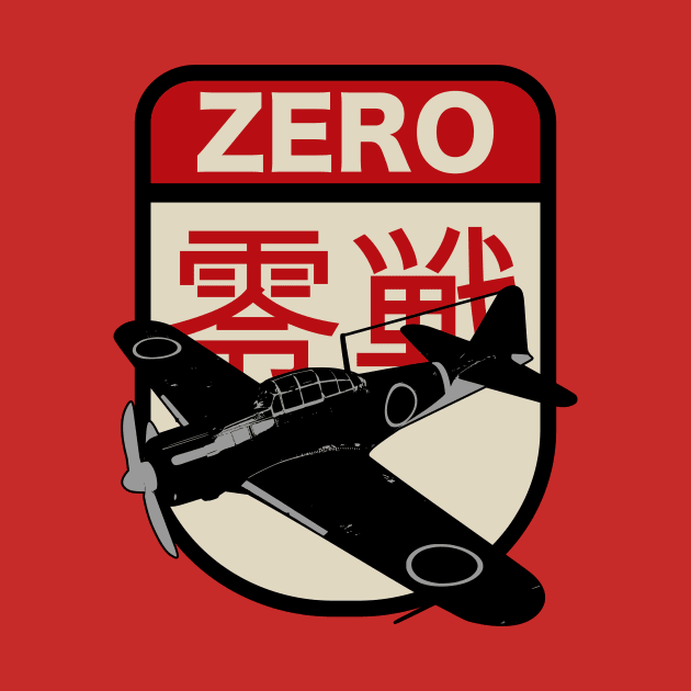 WW2 Japanese Zero by Tailgunnerstudios