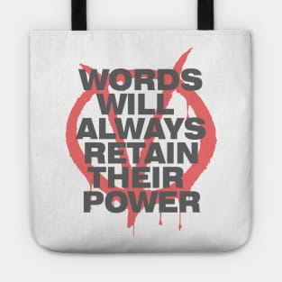 Words Power - V for Vendetta Tote