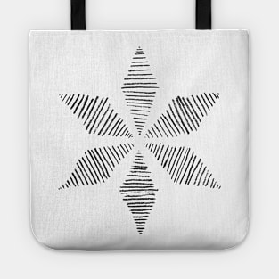 Striped Star Tote