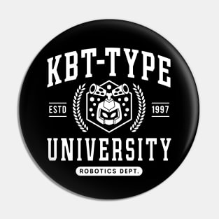 Kbt Type University Emblem Pin