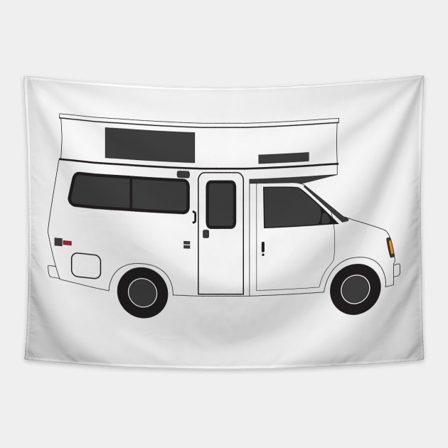 pop up camper Tapestry by LeapDaze