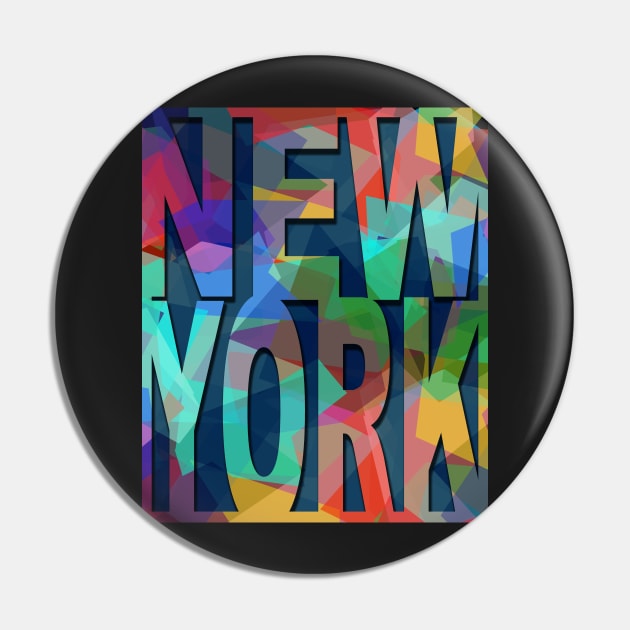 New York Pin by lightidea