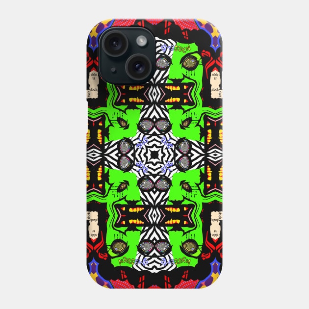 endless mind games haunted by clown lsd candy machine x 666 Phone Case by Tiger Picasso