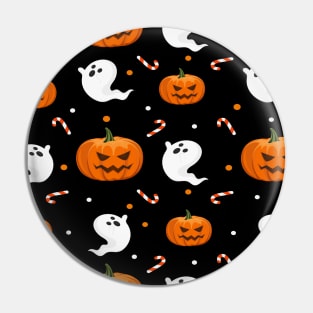 Halloween Pattern Pin