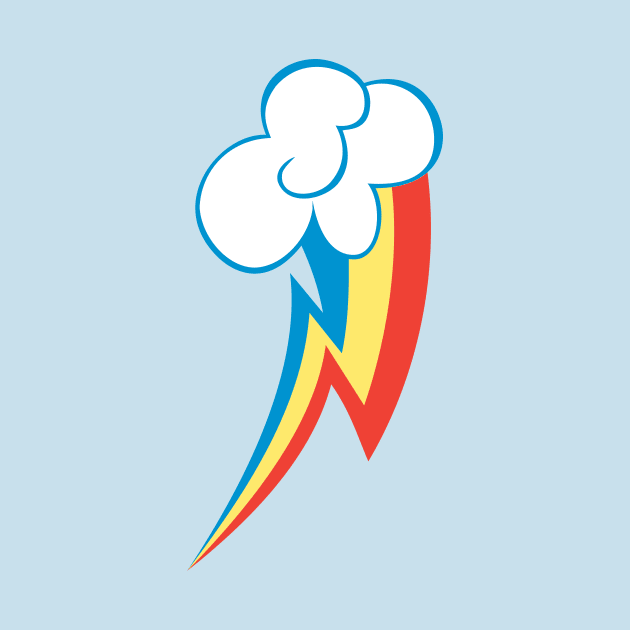 Rainbow Dash Cutie Mark My Little Pony by Rutger_J