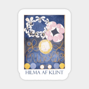 The Ten Largest by Hilma af Klint Magnet