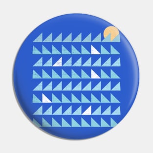 Ocean Sunset Pin