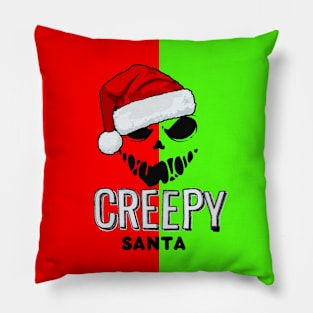 CREEPY SANTA Pillow