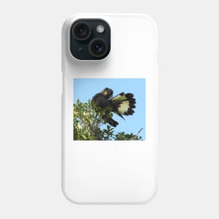 Yellow-tailed Black Cockatoo Phone Case