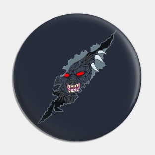 American Werewolf in London Terrifying Transformation Pin