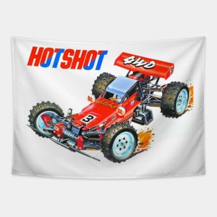 Classic RC Race Car Hot Shot Tapestry