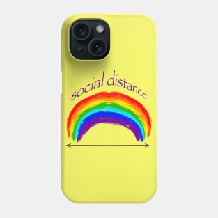 Social distance Phone Case