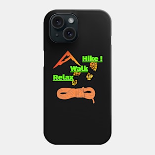 Hike in peace. Phone Case