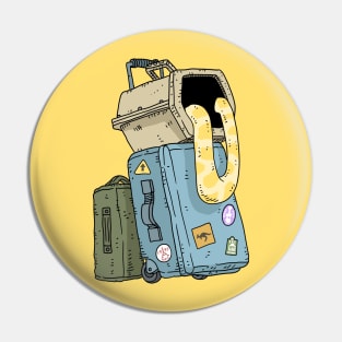 traveling with my python. Pin