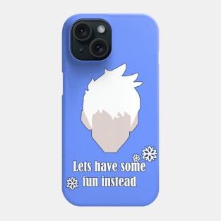 Jack frost outline Phone Case