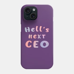 Pastel Goth Next CEO of Hell Phone Case