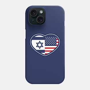 USA and Israel Phone Case