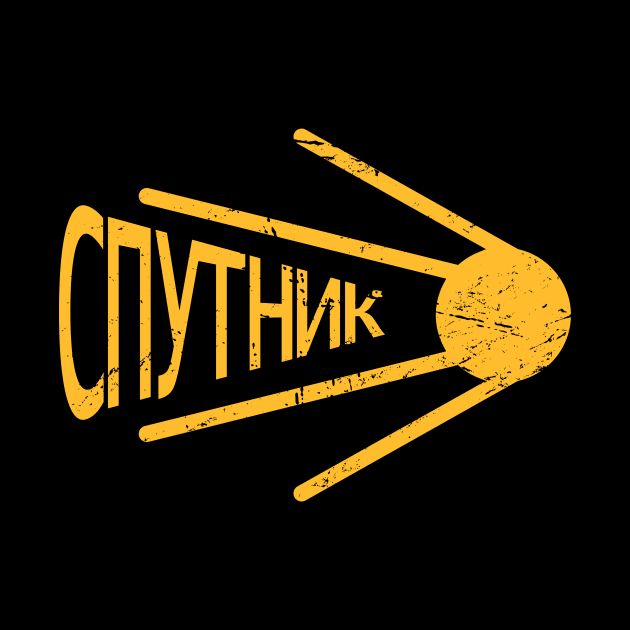 Sputnik | Soviet Union USSR Russian Space Program by MeatMan