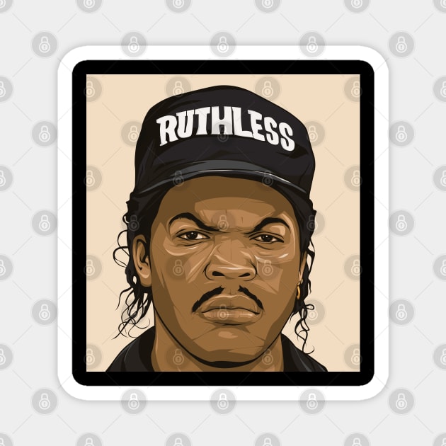 Ice Cube Magnet by JhomArtStore