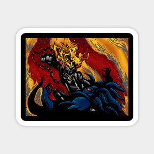 Ghost Rider vs Blackheart Magnet