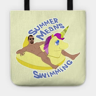Summer Means Swimming Tote