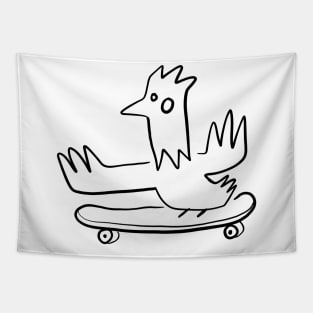 chicken surfer Tapestry