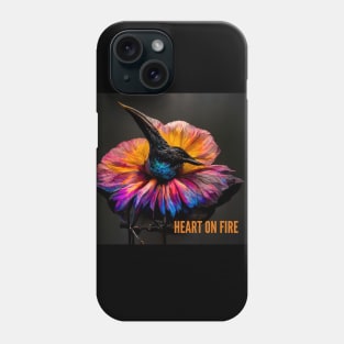 Burning piece of art - for brave and passionate people Phone Case