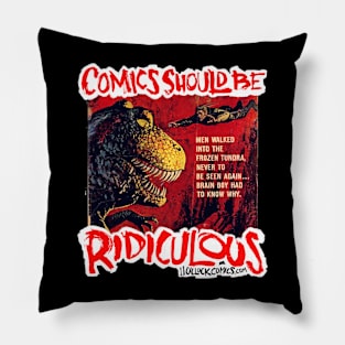 Comics Should Be Ridiculous: Vic Prezio Pillow