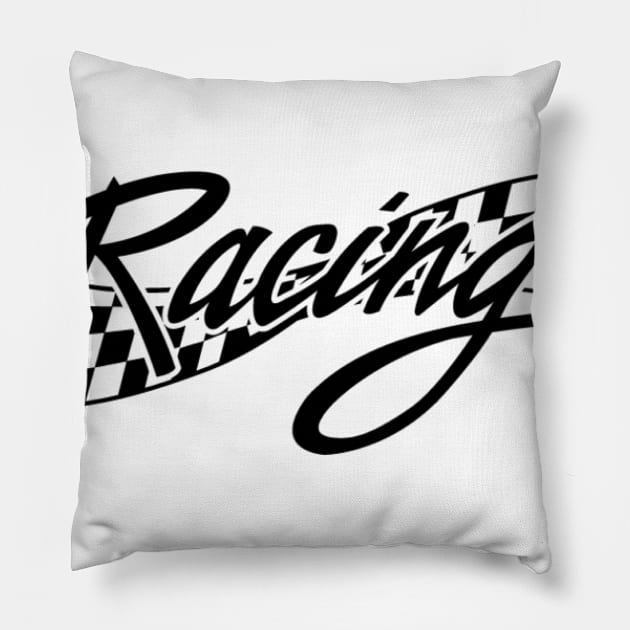 Racing Pillow by gold package