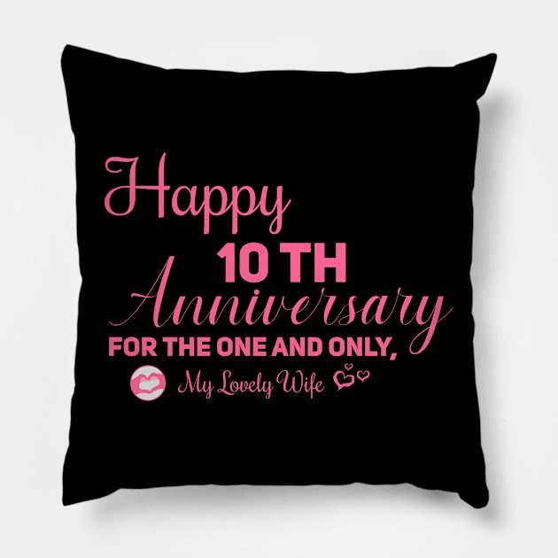 Happy 10th anniversary for the one and only, My lovely wife Pillow by Aloenalone