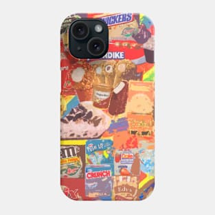 ice cream pattern Phone Case