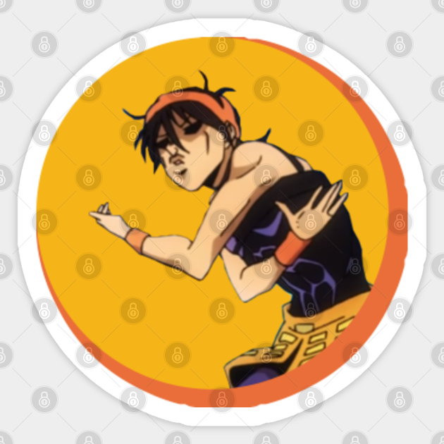 Narancia Torture Dance Jojos Bizarre Adventure Aufkleber Teepublic De