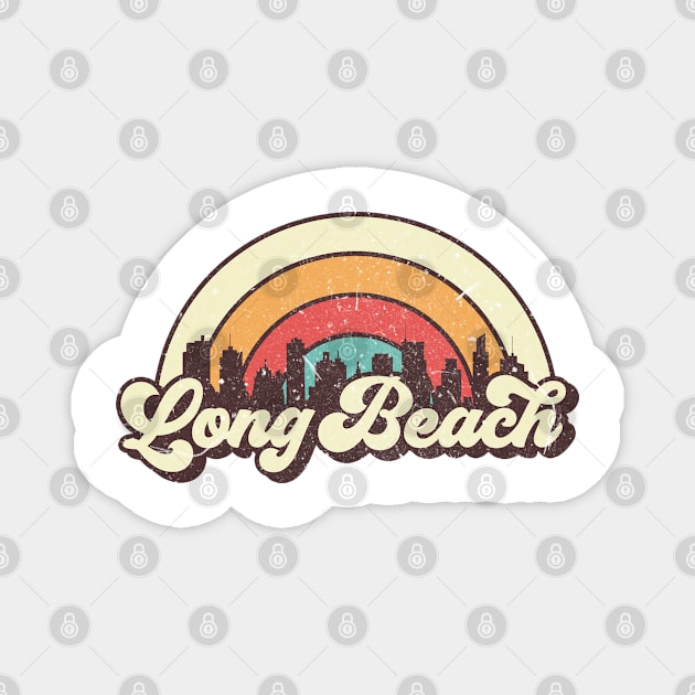 Long Beach city gift Magnet by SerenityByAlex