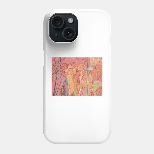 Transported Melancholia Phone Case by ParrotChixFish