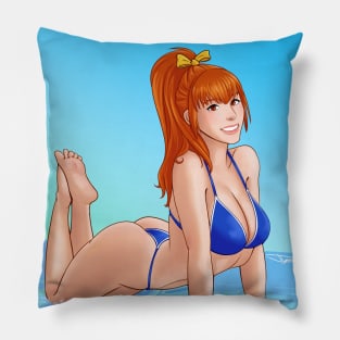 Kasumi Beach Vacation Pillow