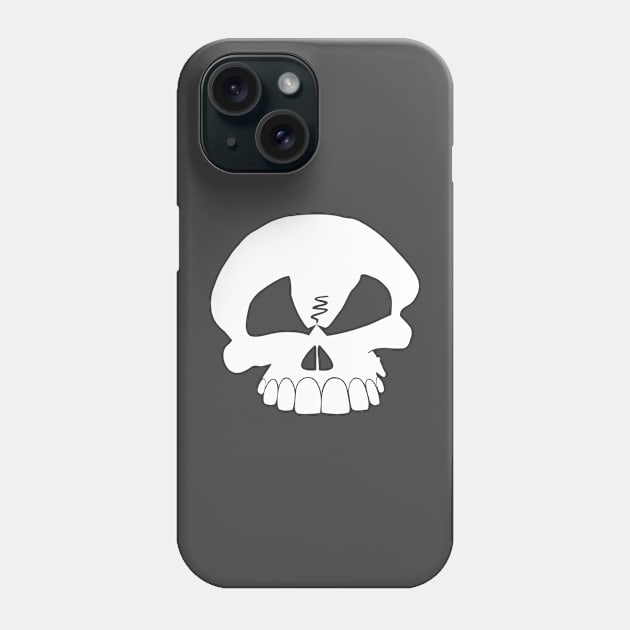 Black hole sun migraine skull video Phone Case by goatboyjr