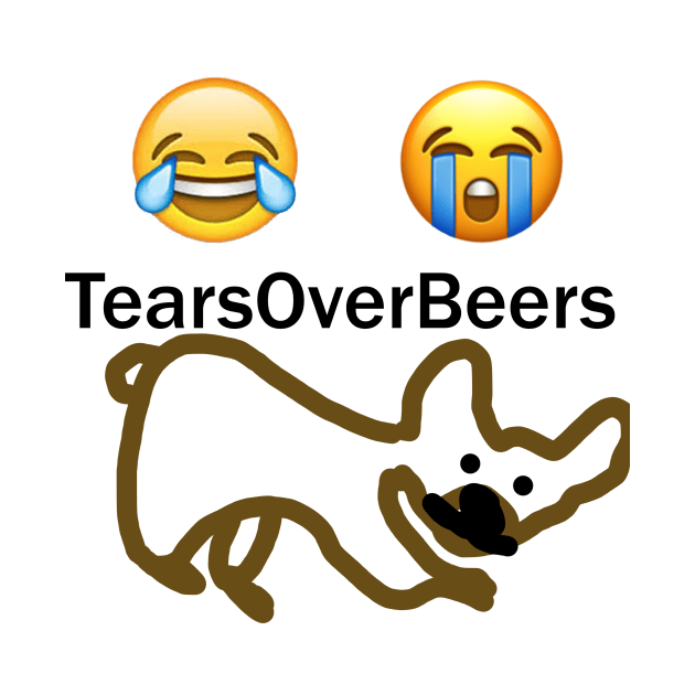 CLASSIC The Tears Over Beers Podcast Logo 3 by The Tears Over Beers Podcast