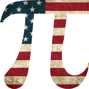 American Pi Magnet