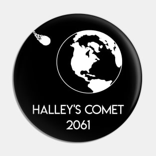 Halley's Comet T-Shirt - Comet Watcher Gift Pin