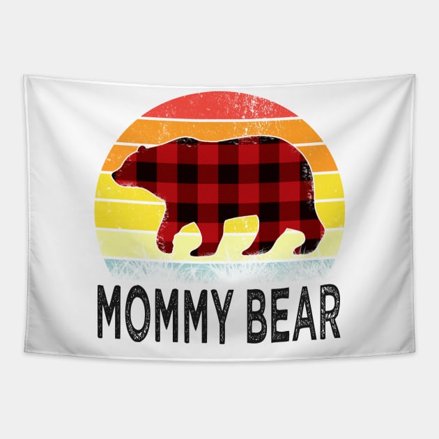 mothers day mommy bear Tapestry by Bagshaw Gravity