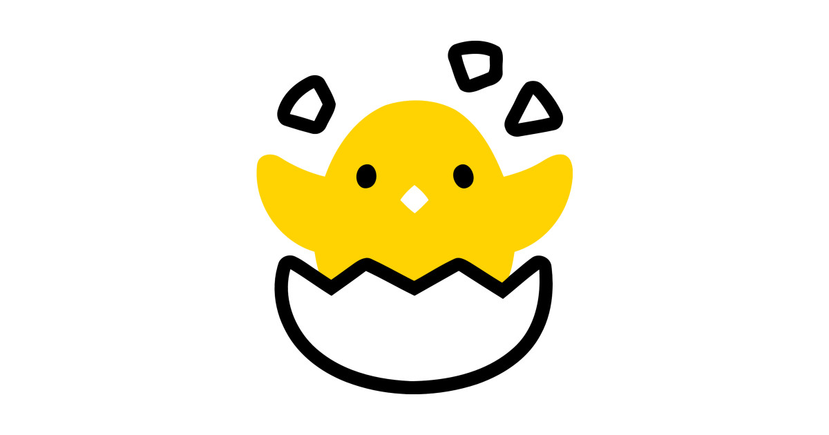 Hatching Egg Chick Emoticon Emoji Quaderno TeePublic IT