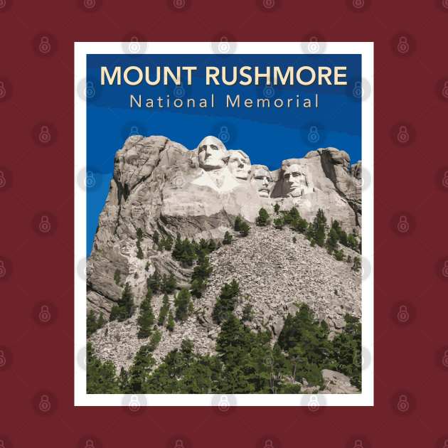 Mount Rushmore by Nicomaja