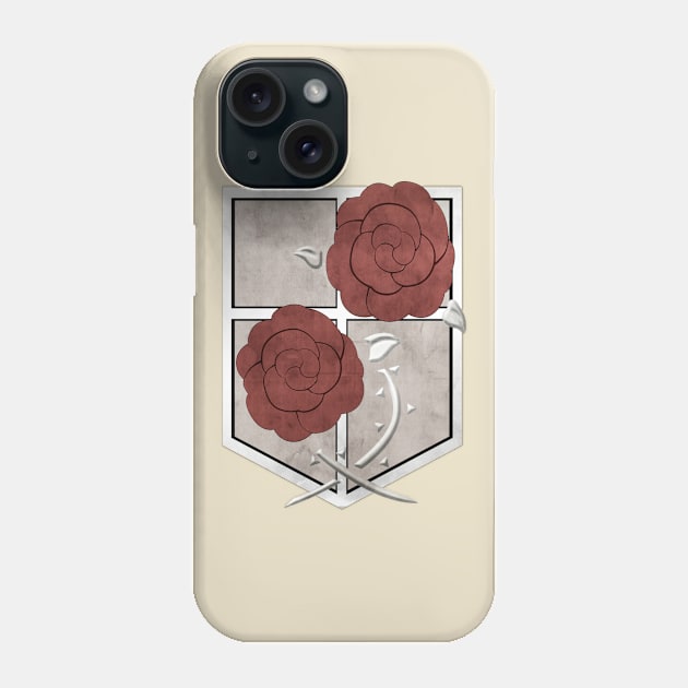 Attack On Titan: Garrison Logo Phone Case by Rebellion10