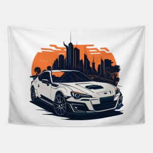 Subaru Impreza brz sti Classic Car Tapestry